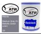 Preview: Mazda, Medium Gray Pri Metallic (lower color), TP: 500ml Lackdose, von ATW Autoteile West.